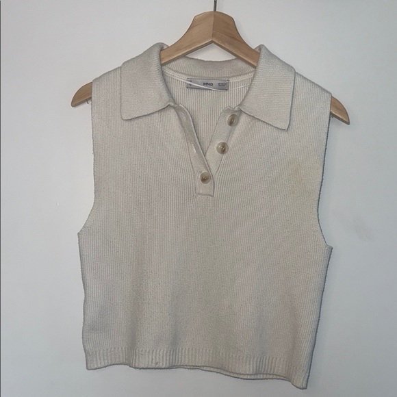 Mango Cream Muscle Tee - Picture 2 of 5